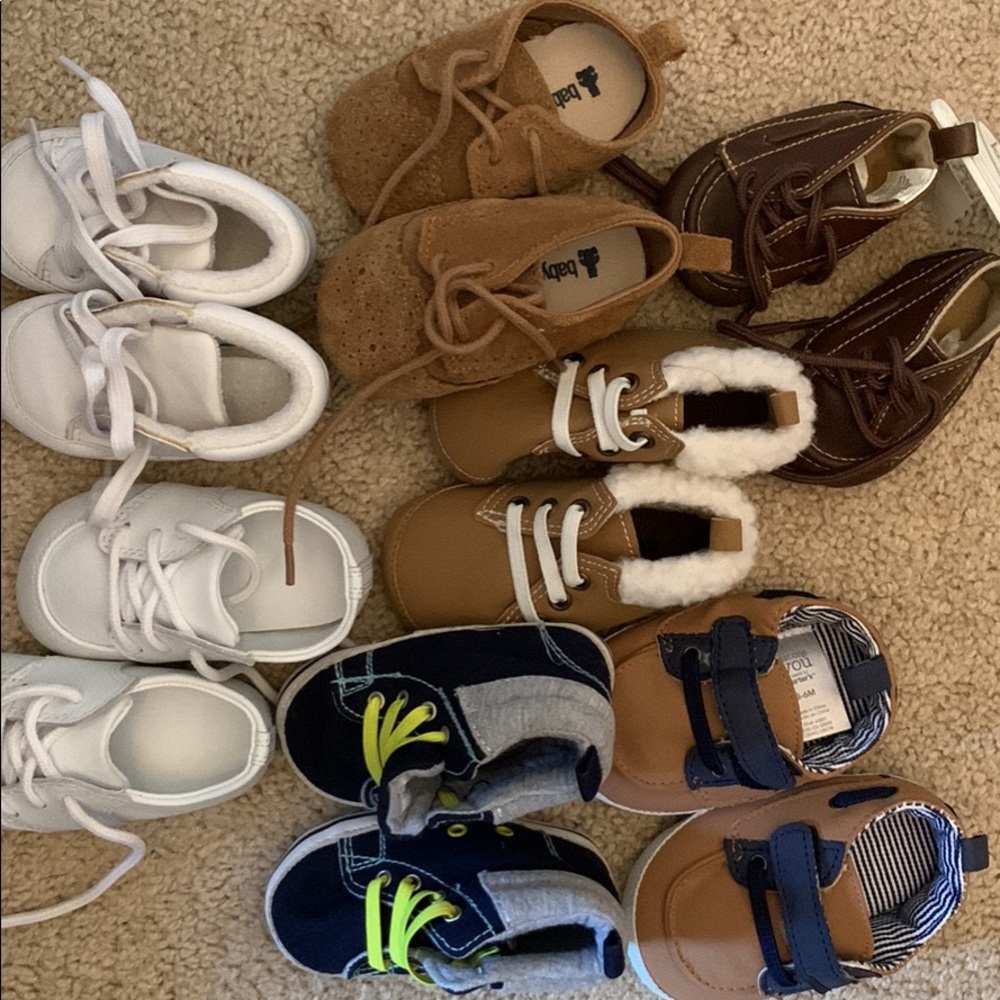 Infant shoe lot